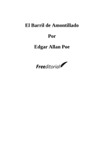 El Barril de Amontillado: Edgar Allan Poe - Cuento Completo