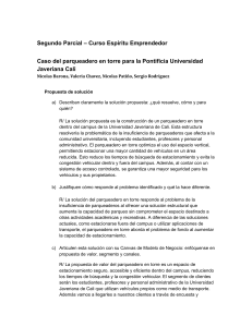Parqueadero en Torre: Caso de Estudio Javeriana Cali