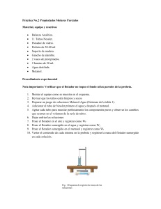 Propiedades Molares Parciales: Gu&iacute;a de Laboratorio