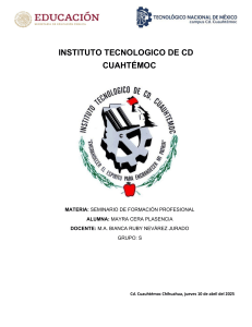 ENSAY0 SOBRE LA IMPORTANCIA DE LA PARTICIPACIÓN SOCIAL Y CUIDADO DEL MEDIO AMBIENTE