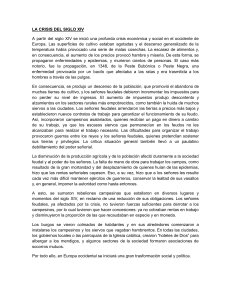 Crisis del Siglo XIV: Causas, Consecuencias y Cambios Sociales