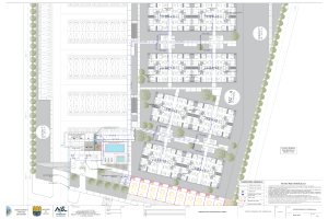 Plano Red Hidr&aacute;ulica Urbanizaci&oacute;n Monterroso Torres