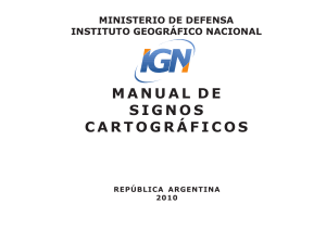 Manual de Signos Cartogr&aacute;ficos Argentina - IGN