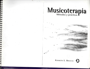 Musicoterapia: M&eacute;todos y Pr&aacute;cticas - Libro de Texto
