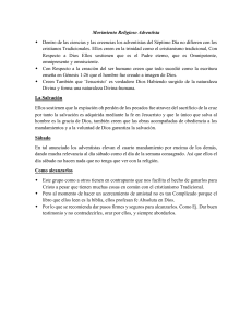 Movimiento Religioso Adventista: Creencias y Acercamiento