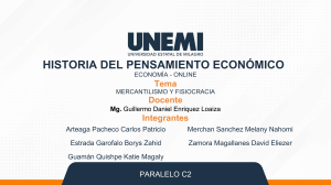 Mercantilismo y Fisiocracia: Historia del Pensamiento Econ&oacute;mico