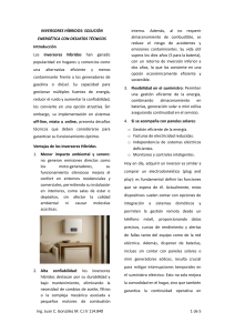 Inversores H&iacute;bridos: Soluci&oacute;n Energ&eacute;tica y Desaf&iacute;os T&eacute;cnicos