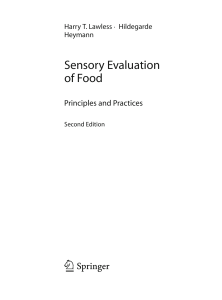 Sensory Evaluation of Food: Principles & Practices, 2nd Ed.