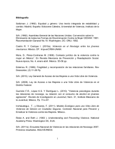 Bibliograf&iacute;a sobre Violencia de G&eacute;nero: Recursos de Investigaci&oacute;n y Legales