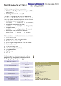 Ingl&eacute;s: Sugerencias y arreglos - Libro de ejercicios