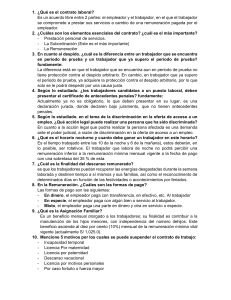 Derecho Laboral: Preguntas y Respuestas Clave