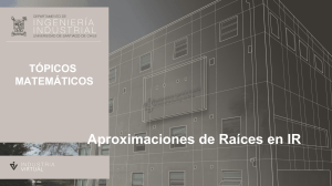 Aproximación de Raíces: Bisección y Newton-Raphson