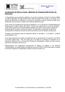 Examen de Mediciones Eléctricas: Fallas y Pruebas Dieléctricas