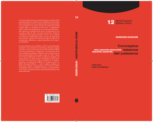 Conceptos B&aacute;sicos del Juda&iacute;smo: Scholem