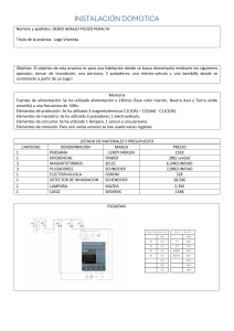 Instalaci&oacute;n Dom&oacute;tica con Logo! - Pr&aacute;ctica