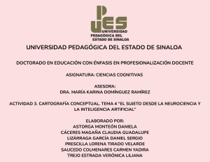 Neurociencia e IA: El Sujeto desde la Cognici&oacute;n