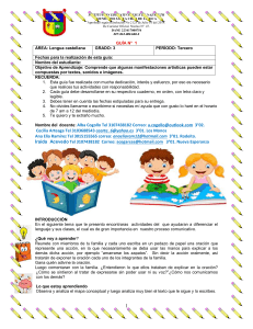 Gu&iacute;a Lengua Castellana 3&deg;: Lenguaje y Tarjetas