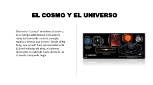 Cosmos, Tierra y Uruguay: Astronomía y Geografía