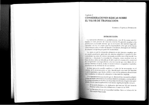 Valoraci&oacute;n Aduanera: An&aacute;lisis del Valor de Transacci&oacute;n