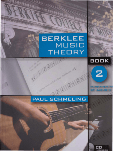 Fundamentals of Harmony: Music Theory Textbook