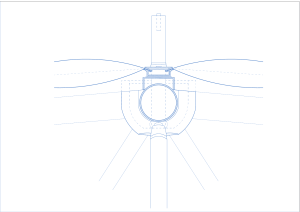 Diagrama T&eacute;cnico de Turbina E&oacute;lica | Ingenier&iacute;a E&oacute;lica