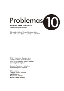 Manual de Problemas de Matemáticas para 6.º y 7.º Grado