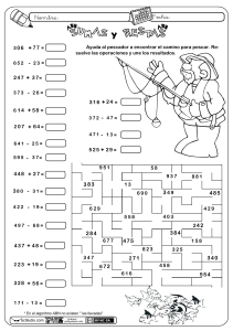 Sumas y Restas: Hoja de Ejercicios para Primaria