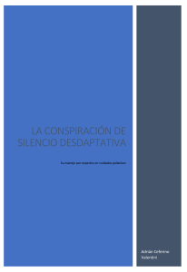 Conspiraci&oacute;n de Silencio en Cuidados Paliativos: Tesis de M&aacute;ster
