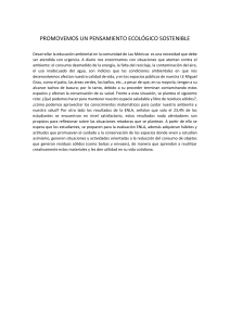 Ecología Sostenible en Las Mónicas: Educación Ambiental