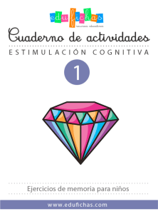 Cuaderno de Actividades de Memoria para Niños