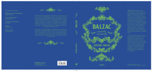 Balzac: La novela de una vida - Stefan Zweig | Biograf&iacute;a