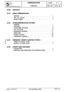 Manual de Operaciones de la Tripulaci&oacute;n de Vuelo A320 - Comunicaciones