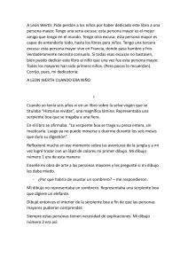 El Principito: Extracto del Encuentro en el Desierto