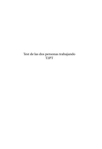 Test de las dos personas trabajando (T2PT)