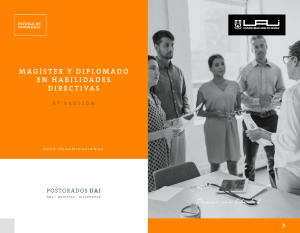 Magíster y Diplomado en Habilidades Directivas UAI