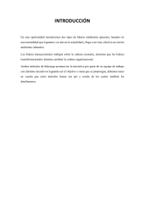 Liderazgo Transaccional vs. Transformacional: Cuadro Comparativo
