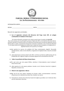 Examen Moral y Compromiso Social - Psicopedagog&iacute;a