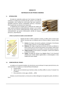 La Madera como Material T&eacute;cnico: Propiedades y Clasificaci&oacute;n