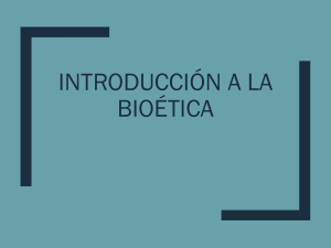 Introducci&oacute;n a la Bio&eacute;tica: Principios y &Eacute;tica Profesional