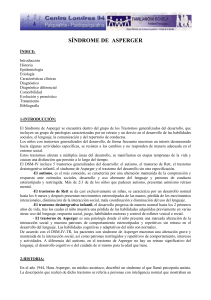 S&iacute;ndrome de Asperger: Descripci&oacute;n y Caracter&iacute;sticas