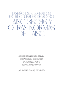Dise&ntilde;o de Estructuras de Acero AISC 360-16