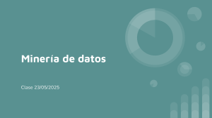 Miner&iacute;a de Datos: CMAR, Chi-cuadrado y Reglas de Asociaci&oacute;n