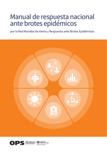 Manual de Respuesta Nacional ante Brotes Epid&eacute;micos