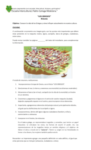 Actividad Grecia Antigua: Construcci&oacute;n de Maqueta