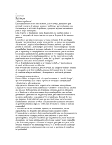 Desaf&iacute;os de la Gobernanza y Comunicaci&oacute;n Pol&iacute;tica
