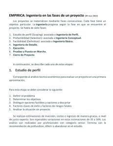 Ingeniería en Fases de Proyecto: Guía Completa