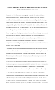 Modelos Metodológicos MASC: Aplicación Práctica y Modelo Harvard
