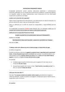 Incapacidad Permanente Parcial: Derechos y Cálculo de Aportes