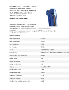 Garlock KLOZURE ISO-GARD Bearing Isolator Datasheet