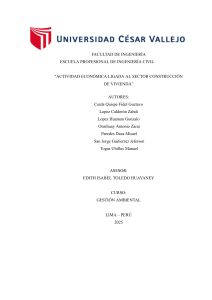 Construcci&oacute;n de Viviendas e Impacto Ambiental en Per&uacute;